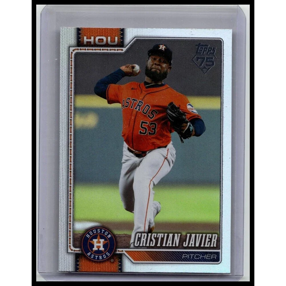 2026 Topps Cristian Javier #599 Houston Astros Holo Foil